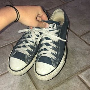 Navy Blue Converse